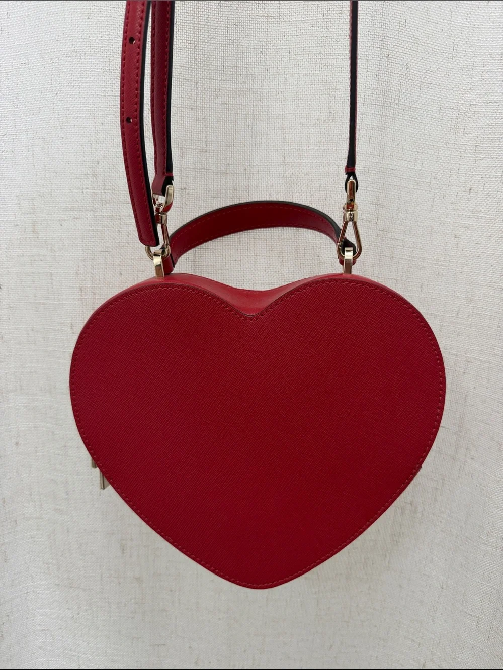 Kate Spade New York Candied Cherry Love Shack Heart Crossbody Purse